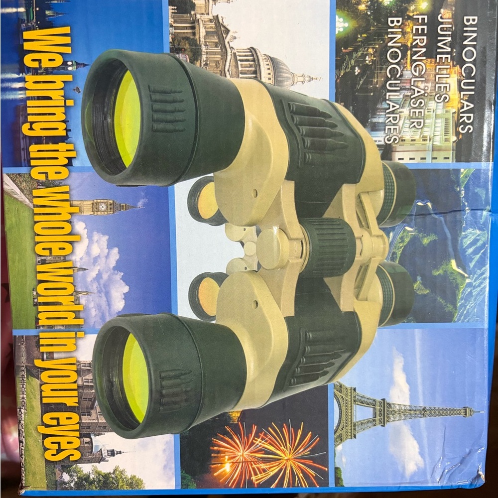 Black and Tan Binoculars